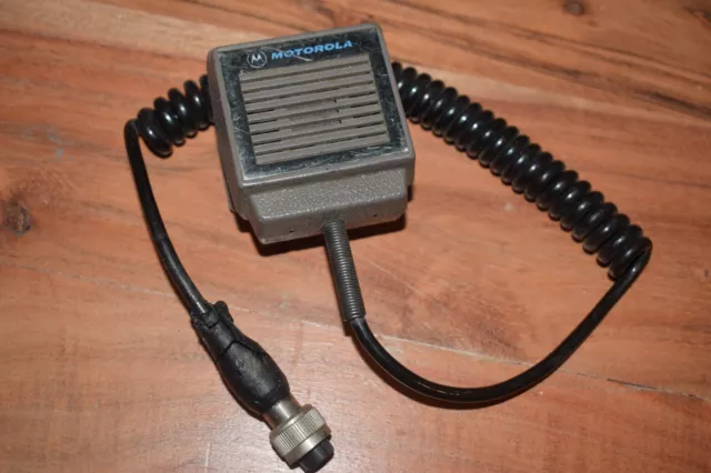 Motorola Nmn6095A Lapel Clip Palm Microphone   - Cb Ham Two Way Radio