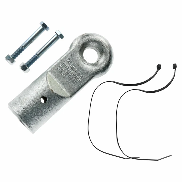 INDESPENSION 30MM TOWING Eye Hitch Coupling Eyelet Conversion Braked