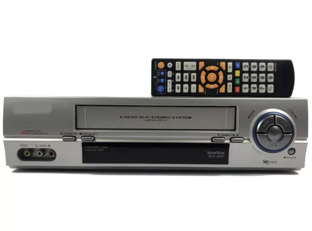 Videorecorder 6 Kopf HiFi Stereo  VHS Videorekorder  / 12 Monate Garantie #