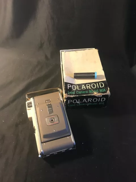 Polaroid Highlander Folding Land Camera Model 80A with Original Box