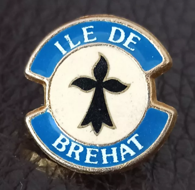 Pins Bretagne. Blason Ile de Bréhat 👀