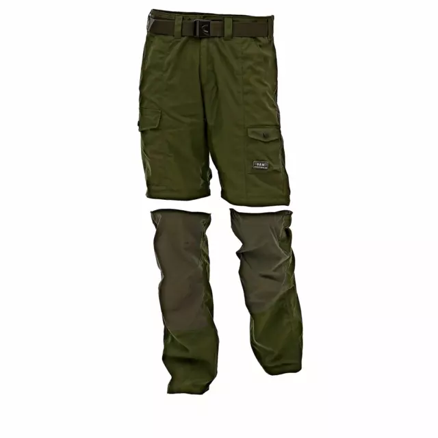 Dam Hydroforce G2 Combat Trousers Zip Off Shorts Carp Fishing Hiking Hunting Etc