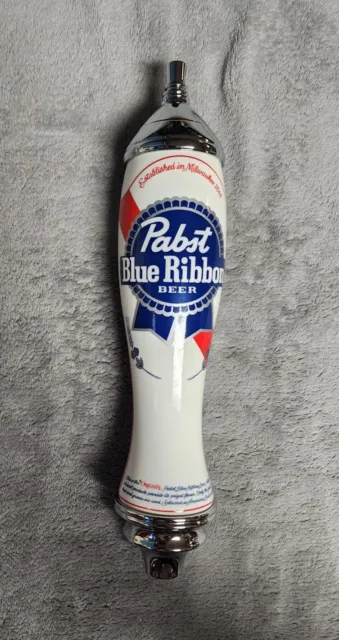Pabst Blue Ribbon *BRAND NEW IN BOX* Beer Tap Handle PBR MAN CAVE BAR COLLECTORS