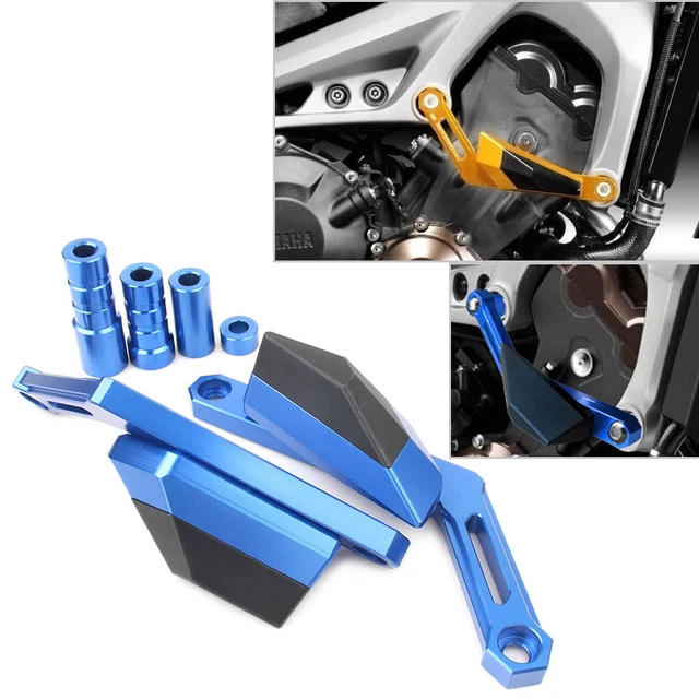 Protezione pad protezione Moto Frame Slider Crash Guard per Yamaha MT09/FZ09/XSR900 15-18