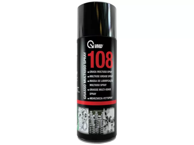 Vmd 108 Spray Grasso Multiuso 400Ml, Antiusura, Anticorrosione, Made In Italy