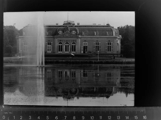 30028278 - 4000 Benrath Schloss Duesseldorf Stadtkreis GLASNEGATIV
