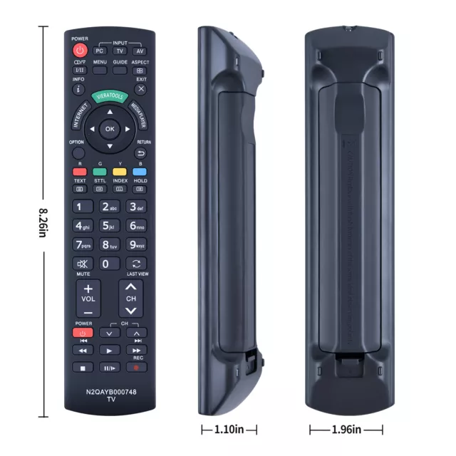 N2QAYB000748 Remote Control For Panasonic LED TV THL32E5A TH-L32E5A TH-L42E5A