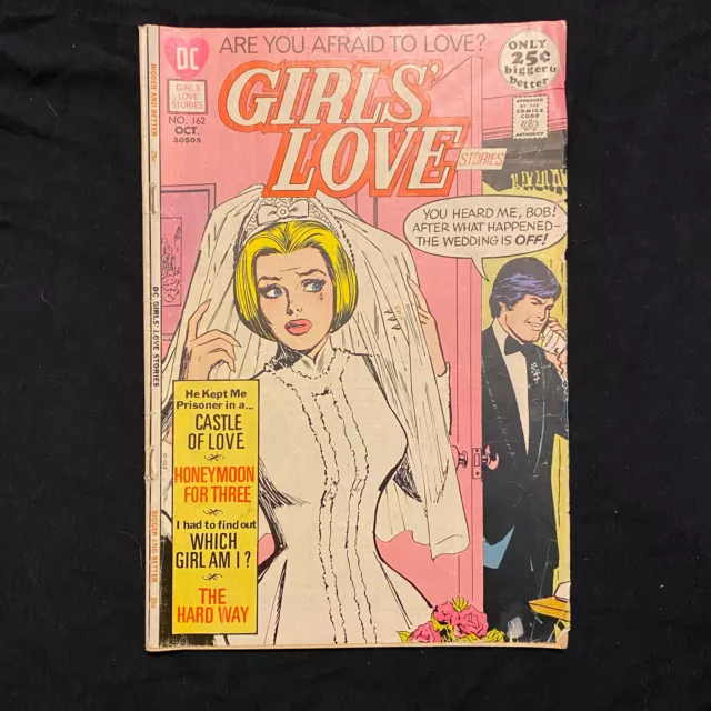 Girls' Love Stories #162 1971 DC Romance!