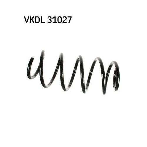 SKF VKDL 31108 Muelle Suspensión Eje Trasero | Compatible Con Audi A4 B6