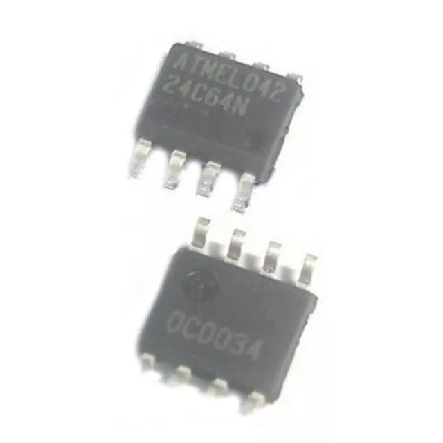 50 PCS AT24C64N-10SC SOP-8 AT24C64 24C64 24C64N Serial EEPROM