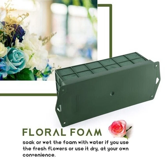 12 Cages En Mousse Florale Avec Ventouses - Support Pour Compositions Fleuries - Mariage, Noël, Événements