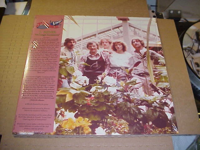 米LP J. Rider No Longer Anonymous PICCHU4 Machu Picchu, Ltd. 未開封 /00260 J. Rider No Longer Anonymous + 10 CD NEW 2015 Machu Picchu