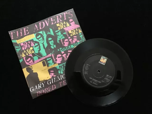 The Adverts - Gary Gilmore’s Eyes - Original UK  7’ Single - Picture Sleeve - Ex