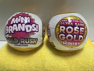 mini brands gold rush ball