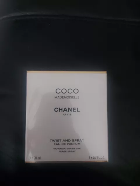 CHANEL COCO MADEMOISELLE Mini Twist and Spray Eau de Parfum Intense 3x 7ml  BNIB £75.00 - PicClick UK