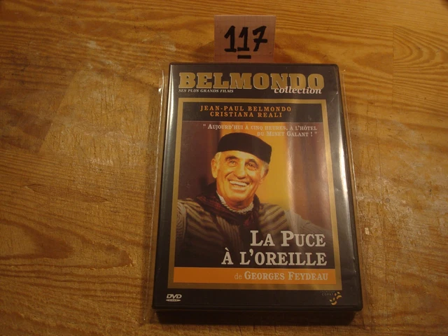 DVD "LA PUCE A L'OREILLE" Jean-Paul BELMONDO, Cristiano REALI - Theatre