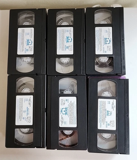 BEAR IN THE Big Blue House VHS Lot of 6 Jim Henson Safe Sound Early To ...