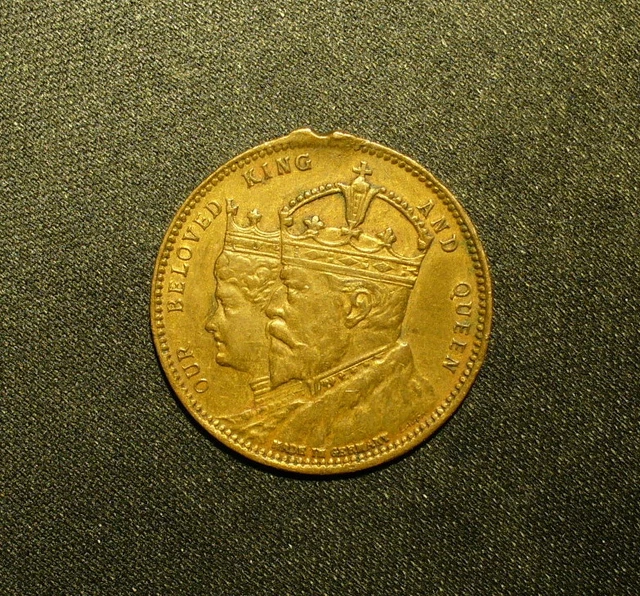 UK KING & Queen Mary Coronation Medal 11.50 PicClick