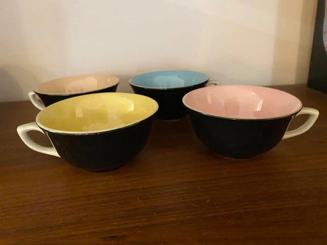 Van Well Lot de 6 assiettes plates série Vario Porcelaine – Couleur au