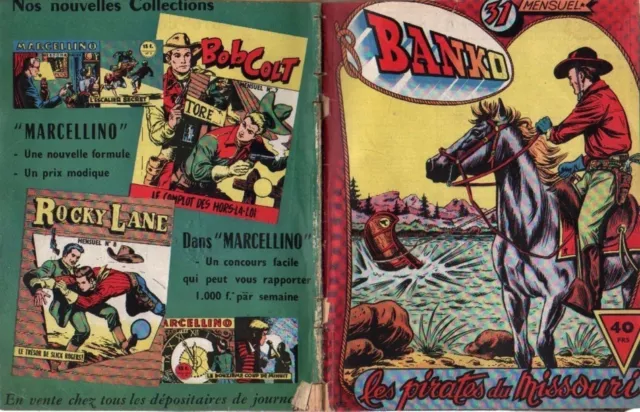 BANKO N°  31 édit REMPART LYON 1957/58 ea