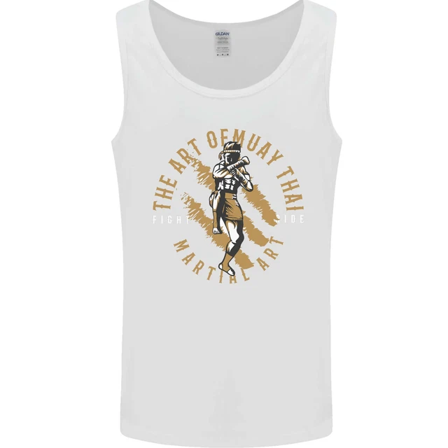 Gilet canotta da uomo The Art of Muay Thai MMA arti marziali miste 4