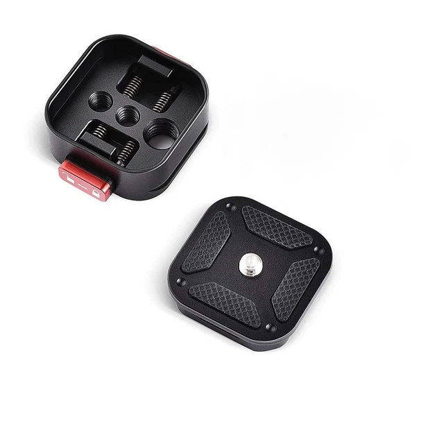 CAMERA MOUNT ADAPTER Quick Release Plate Quick Setup Kit Tripod Ball ...