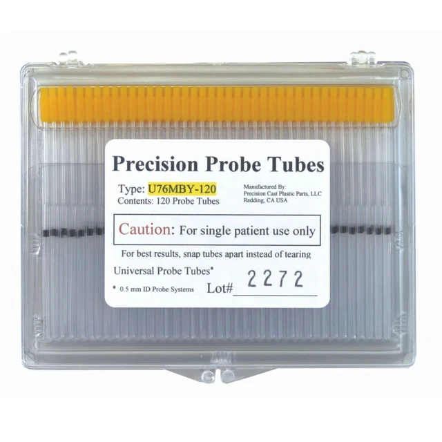 Universal Precision Yellow Probe Tubes (120)