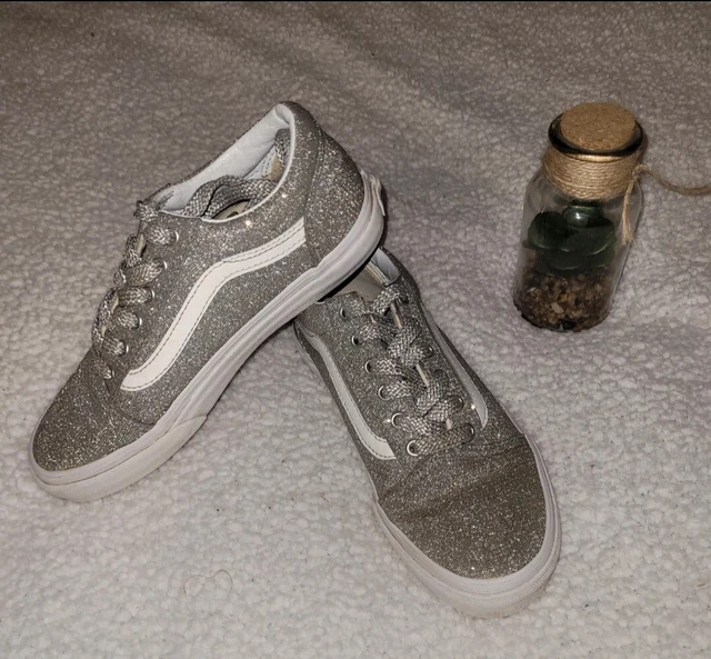 Vans grise pailletée outlet