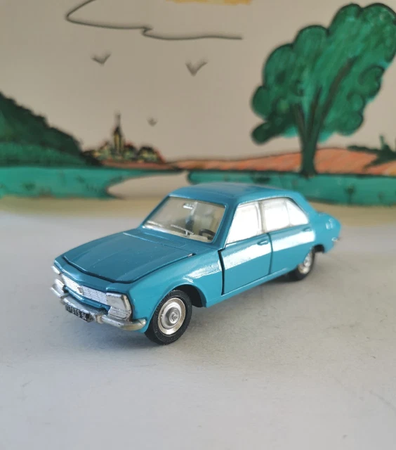 Dinky Toys - Peugeot 504 - Réf 1415 - Fabriqué en France par Meccano
