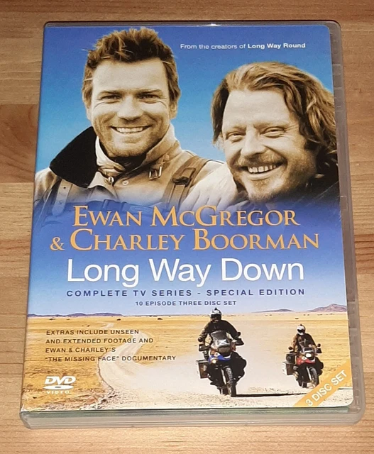 LONG WAY DOWN: Complete TV Series (DVD, 3-Disc Set) Ewan McGregor