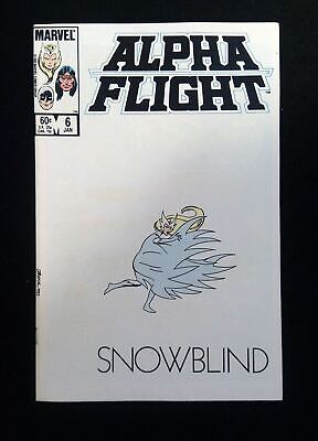 Alpha Flight #6  Marvel Comics 1984 VF-