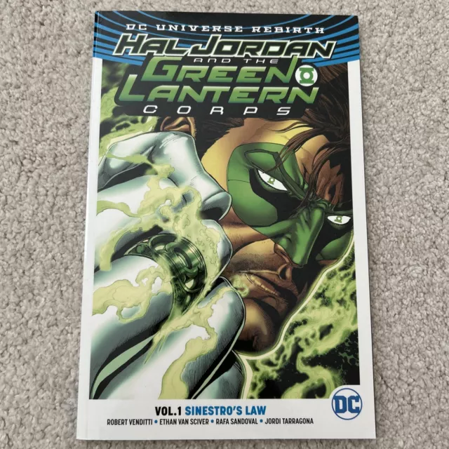 Hal Jordan & The Green Lantern Corps Vol1 Sinestro’s Law DC Comics Graphic Novel