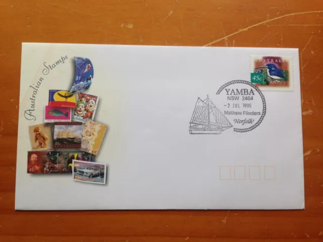 1999 Australia Yamba Mathew Flinders Postmark Cover