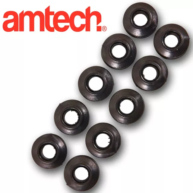 10x SELF SEALING SNAP EYELETS Black Groundsheet Tarpaulin Awning Tent Grommet