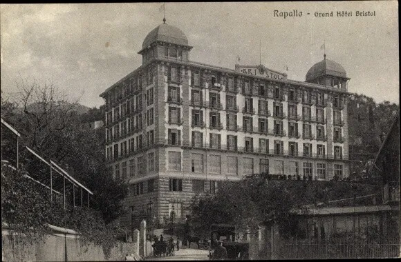 Ak Rapallo Liguria, Grand Hotel Bristol - 2289147