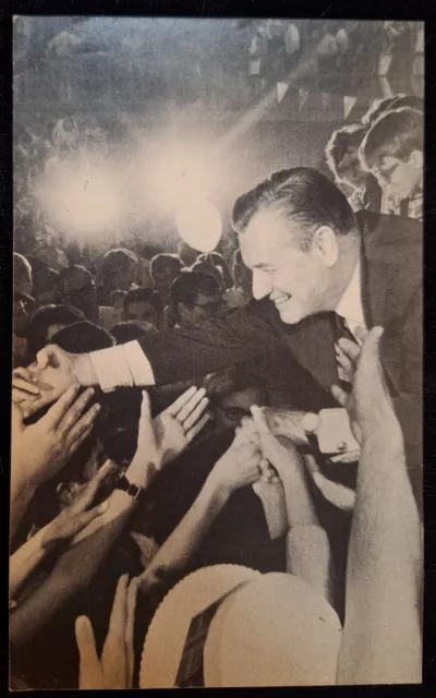 1960'S NELSON ROCKEFELLER CAMPAIGN CARD "Wouldn't He Make a Great President?"