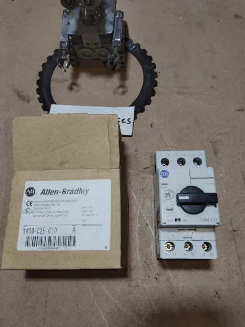 Motor Circuit Breaker 6.3-10 Amp, Allen Bradley 140M-C2E-C10 =NEW IN BOX=