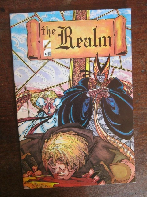The Realm #4 - first appearance of Deadworld - Guy Davis art - Arrow Comics