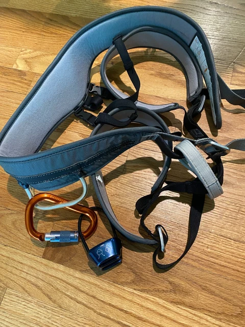 XL Black Diamond Rock Tree Climbing Harness Belt 0082 Type C