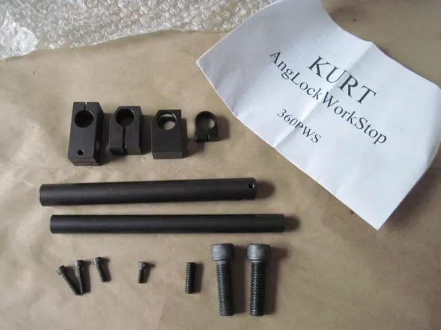 Genuine Kurt 360PWS Vise Jaw Accessory Workstop Assembly For 6” AngLock Vises