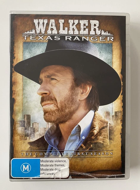 Texac Rangers WALKER TEXAS RANGER Season 1 (7 Disc DVD) Region 4 Chuck Norris TV ...