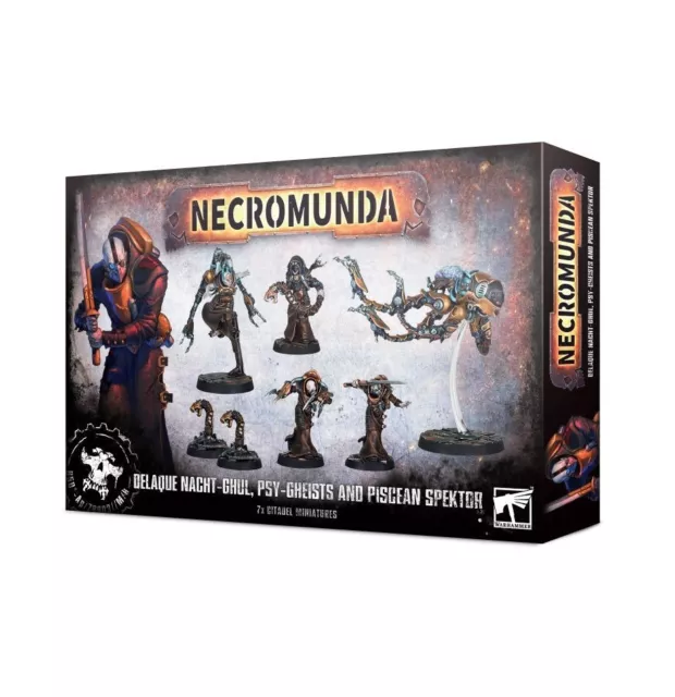 Warhammer Necromunda Delaque Nacht Ghul Psy-Gheist Piscean Spector