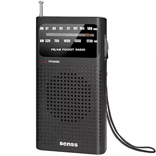 Radio Portable Poste Radio Transistor Radio de Poche Petite FM AM Radio, et Haut