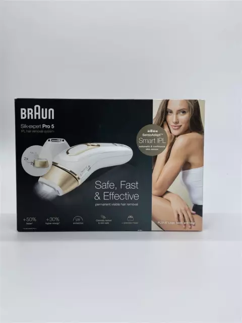 Braun Silk-Expert Pro 5 PL5137 IPL Haarentfernungsgerät für Körper und Gesicht