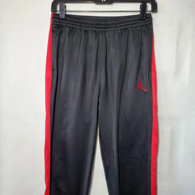 NIKE AIR JORDAN Joggers Boys XL (13-15yr) Woven Pants Jumpman Black