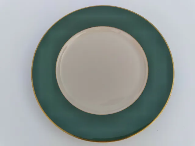 Franciscan Fine China Palomar Green & White - Salad And Desert Replacement Plate