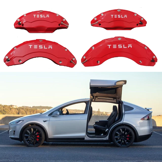 4 pz nuove coperture pinza freno per accessori Tesla Model X Model S 2022 2023