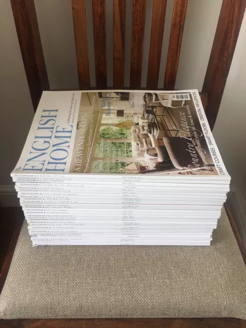 27 X The English Home Magazine Collection