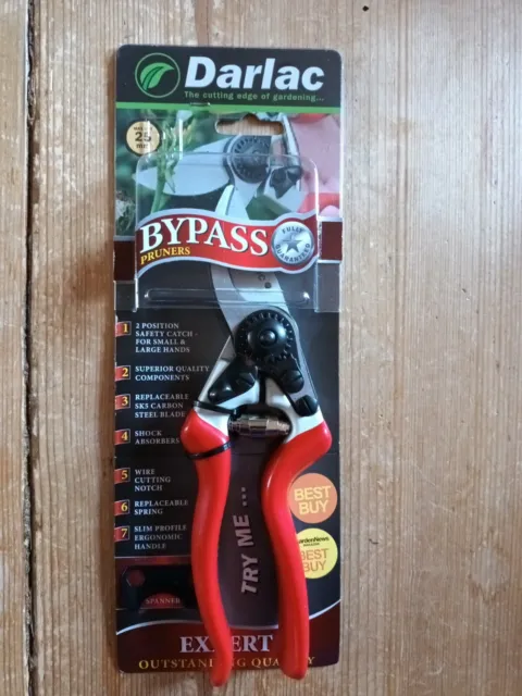 Darlac DP1030A Expert Bypass Pruners Secateurs Garden