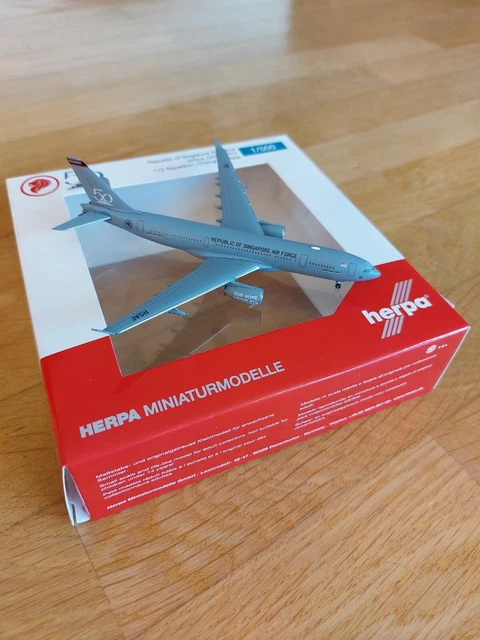 Herpa 536745 Airbus A330 MRTT - République De Singapour Air Force - 1/500 - Neuf
